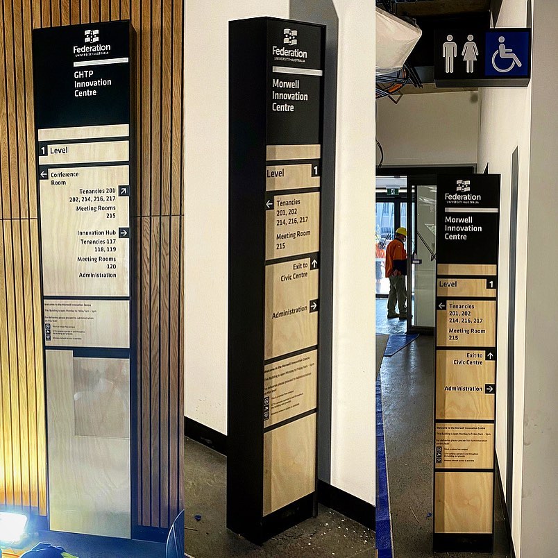 Powerful Custom Braille Signs-Melbourne 1